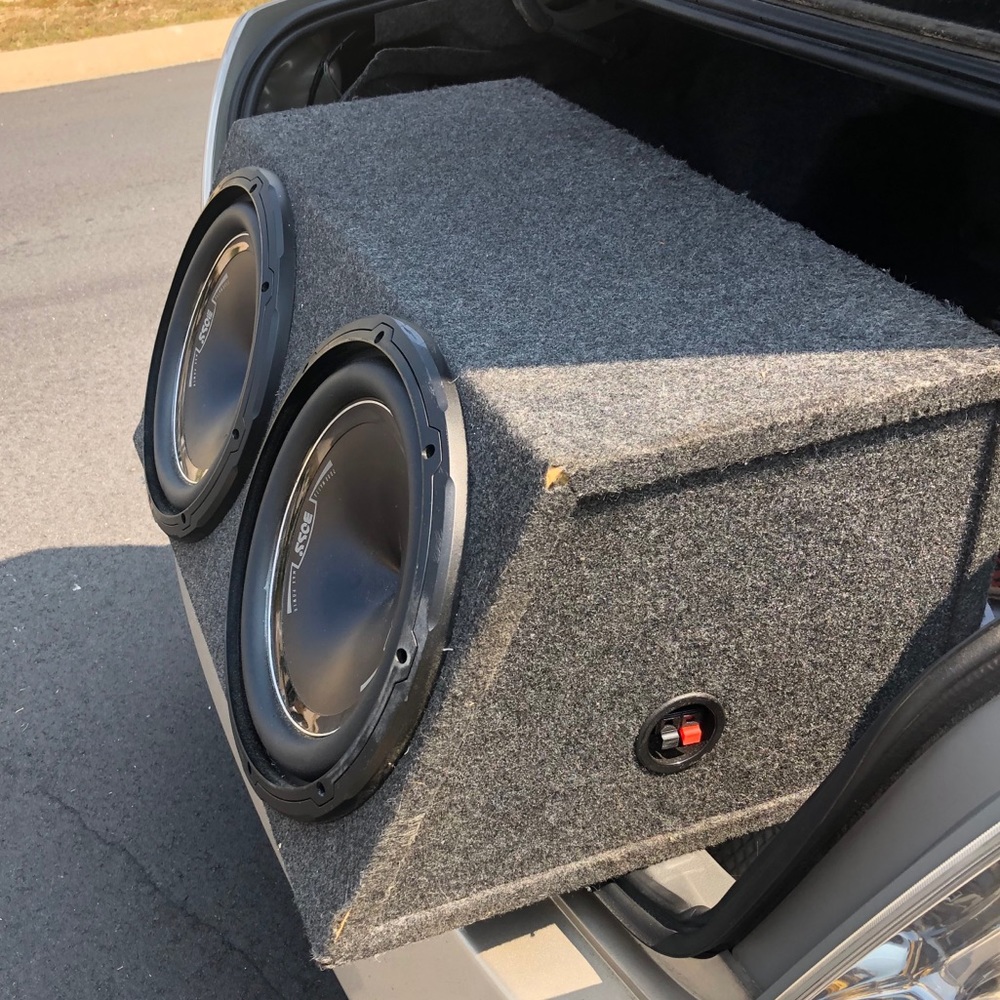 2 12’s BOSS Speakers